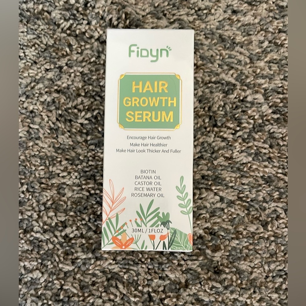 Hair Growth Serum - Green and White